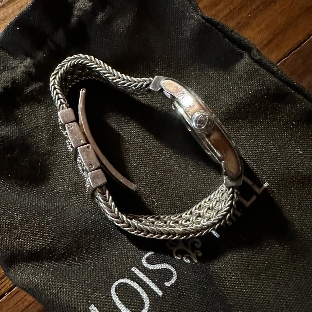 Lois Hill Sterling Silver Women's Watch. My Rolex isn't included! 😀